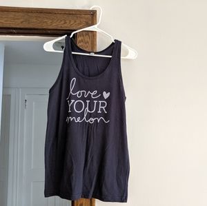 Love Your Melon tank top navy size S